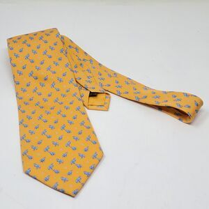 Hunting World 100% Silk Necktie With Elephant Print 3.5" x 56"